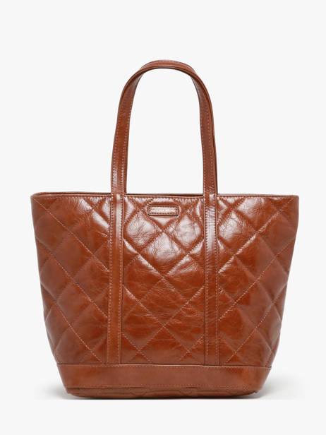 Handtas Cabas Cuir Leder Vanessa bruno Bruin cabas cuir 84V40378